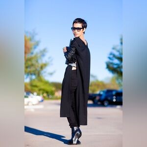 Alexander McQueen black peep toe booties size 36